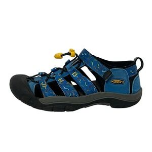 Keen Newport Neo H2 Waterproof Sandals Blue Hiking Outdoor Big Kids Boys Size‎ 4